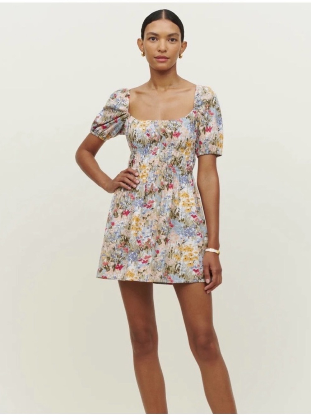 Reformation Woods Dress in Countryside